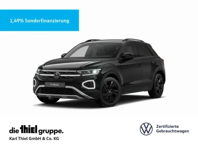 Gebraucht VW T-Roc Style 150 PS (110 kW) 2025 Schwarz SUV