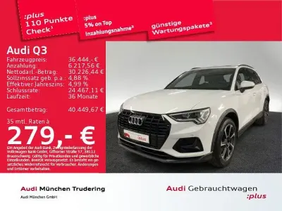 Używany Audi Q3 Advanced Plus 190 KM (139 kW) 2023 Biały SUV