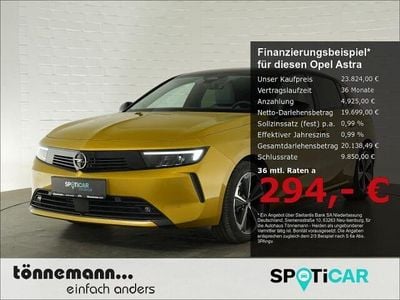 Gebraucht Opel Astra Elegance 181 PS (133 kW) 2023 Kult gelb Limousine
