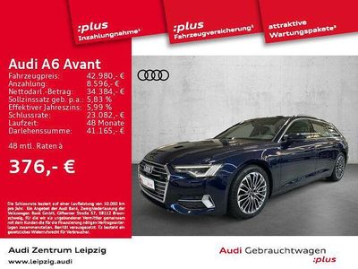 Gebraucht Audi A6 S-Line 299 PS (219 kW) 2023 Blau Kombi