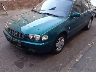 Gebraucht Toyota Corolla 110 PS (80 kW) 2002 Grün Limousine