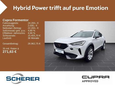 Second-hand Cupra Formentor 204 CP (150 kW) 2023 Alb SUV