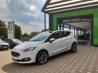 Gebraucht Ford Fiesta Vignale 140 PS (102 kW) 2019 Weiß Kleinwagen