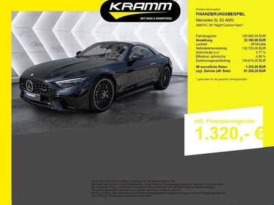 Gebraucht Mercedes SL63 AMG AMG 585 PS (430 kW) 2023 Schwarz Cabrio