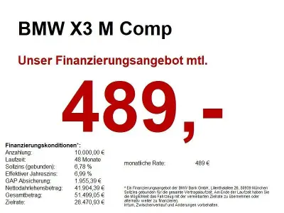 Gebraucht BMW X3 M