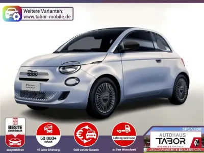 Neu Fiat 500C Icon 65 PS (47 kW) 2026 Celestial blau metallic Cabrio