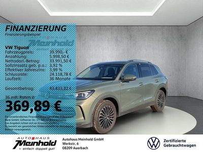 Grün Gebraucht 2024 VW Tiguan Elegance SUV | 39.990 € (Etwas zu teuer)
