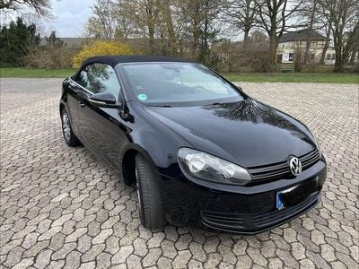 Gebraucht VW Golf Cabriolet 105 PS (77 kW) 2012 Schwarz Cabrio