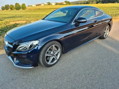 Gebraucht Mercedes C250 AMG line 211 PS (155 kW) 2017 Schwarz Coupé