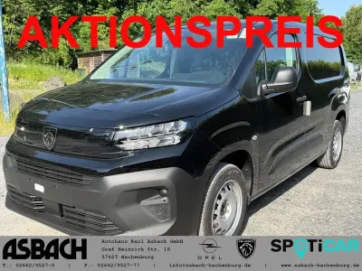 Neu Peugeot Partner 131 PS (96 kW) 2026 Schwarz Van / Kleinbus