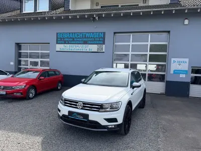 Gebraucht VW Tiguan Allspace Comfortline 190 PS (139 kW) 2020 Weiß SUV