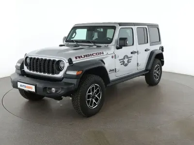 Gebraucht Jeep Wrangler Unlimited Rubicon 271 PS (199 kW) 2024 Silber SUV