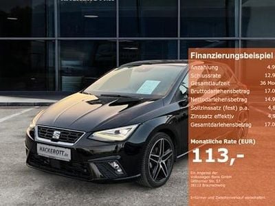 Gebraucht Seat Ibiza FR 150 PS (110 kW) 2023 Schwarz Kleinwagen
