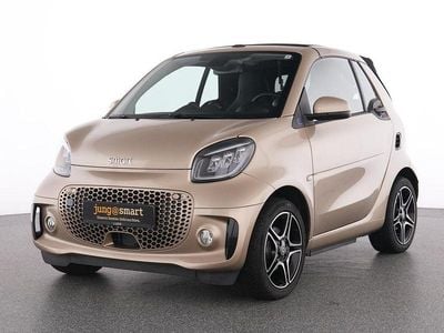 Beige Gebraucht 2021 Smart ForTwo Electric Drive Exclusive Cabrio | 14.895 € (Etwas zu teuer)