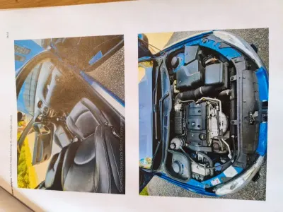 Gebraucht Peugeot 206 CC Platinum 109 PS (80 kW) 2002 Blau Cabrio