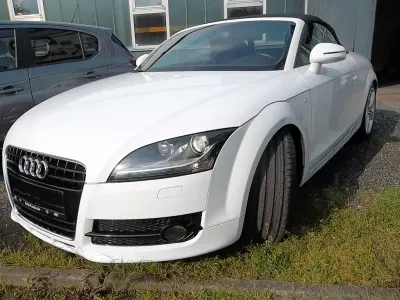 Gebraucht Audi TT Roadster S-Line 160 PS (117 kW) 2009 Weiß Cabrio