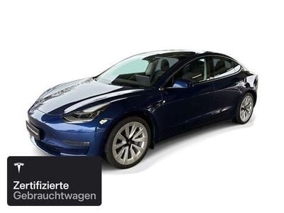 Gebraucht Tesla Model 3 Long Range AWD 324 kW (441 PS) 2020 Blau Limousine