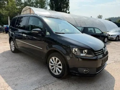 Gebraucht VW Touran Highline 170 PS (125 kW) 2012 Schwarz Van / Kleinbus