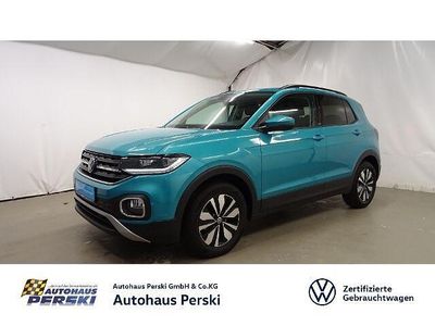 Używany VW T-Cross Move 110 KM (80 kW) 2023 Turkusowy SUV
