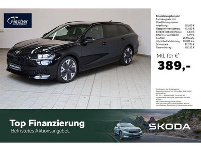 Nuova Skoda Superb SportLine 150 CV (110 kW) 2026 Nero Station wagon