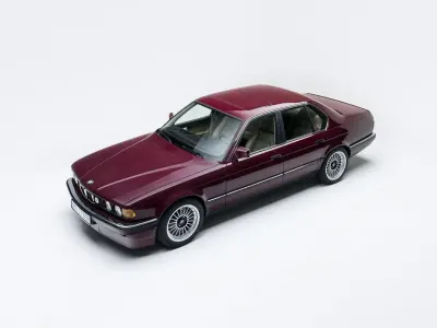 Gebraucht BMW 730 188 PS (138 kW) 1990 Rot Limousine