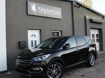 Gebraucht Hyundai Santa Fe Premium 200 PS (147 kW) 2016 Phantom black / mic SUV