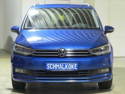 Gebraucht VW Touran Highline 150 PS (110 kW) 2022 Caribbean blue Van / Kleinbus