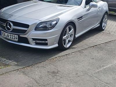 Second-hand Mercedes SLK350 AMG line 306 CP (225 kW) 2011 Argintiu Cabrio