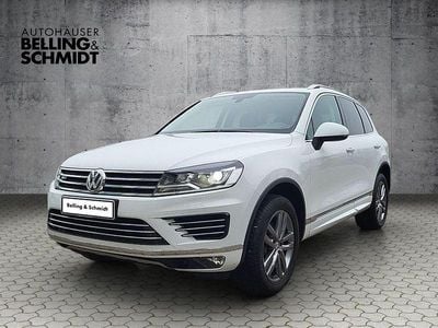 Gebraucht VW Touareg R-line 262 PS (192 kW) 2017 Weiß SUV