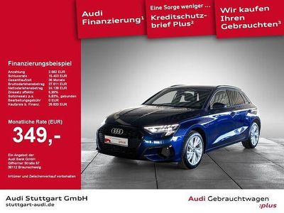 Usata Audi A3 Advanced 204 CV (150 kW) 2021 Blu Berlina