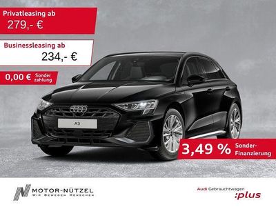 Gebraucht Audi A3 S-Line 150 PS (110 kW) 2025 Mythosschwarz metallic Limousine