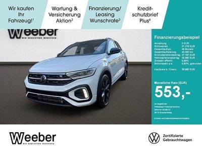 Gebraucht VW T-Roc R-line 150 PS (110 kW) 2025 Schwarz SUV