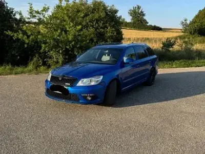 Gebraucht Skoda Octavia RS 200 PS (147 kW) 2010 Blau Kombi