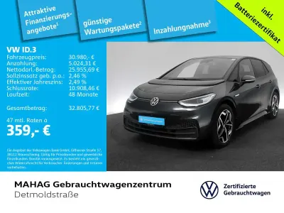 Gebraucht VW ID.3 IQ Drive 150 kW (204 PS) 2023 Mangangrau metallic Kleinwagen