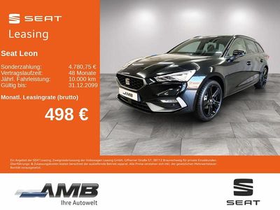 Nowe Seat Leon Black Edition 150 KM (110 kW) 2025 Czarny Sedan/Limuzyna