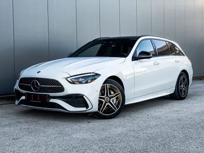 Gebraucht Mercedes C300e AMG line 197 PS (144 kW) 2024 Weiß Limousine