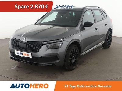 Gebraucht Skoda Kamiq Monte Carlo 110 PS (80 kW) 2023 Grau SUV
