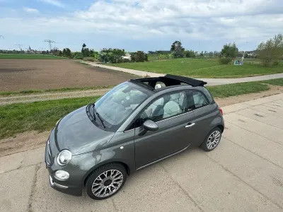 Brugt Fiat 500C Star 69 HK (50 kW) 2020 Grå Cabriolet