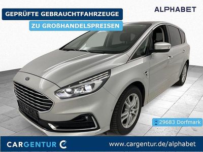 Gebraucht Ford S-MAX Titanium 150 PS (110 kW) 2021 Polar silber Van / Kleinbus