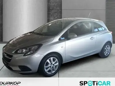 Gebraucht Opel Corsa Edition 90 PS (66 kW) 2017 Argon silber (metallic) Kleinwagen