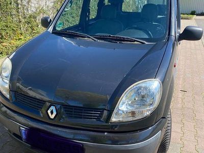 Gebraucht Renault Kangoo Expression 75 PS (55 kW) 2004 Schwarz Van / Kleinbus