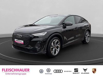 Schwarz Gebraucht 2022 Audi Q4 Sportback e-tron S-Line SUV | 30.900 € (Etwas zu teuer)