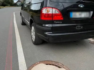 Używany Ford Galaxy 150 KM (110 kW) 2005 Czarny Minivan