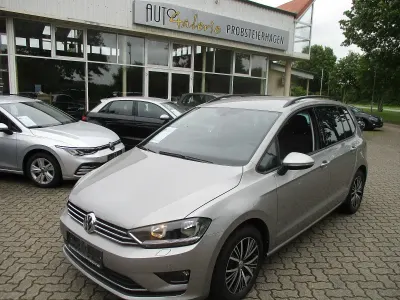 Gebraucht VW Golf Sportsvan 110 PS (80 kW) 2016 Silber Van / Kleinbus