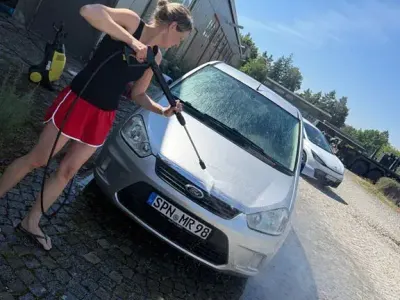 Gebraucht Ford C-MAX 116 PS (85 kW) 2007 Silber Van / Kleinbus