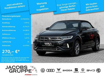 Second-hand VW T-Roc Cabriolet IQ Drive 150 CP (110 kW) 2025 Negru Cabrio
