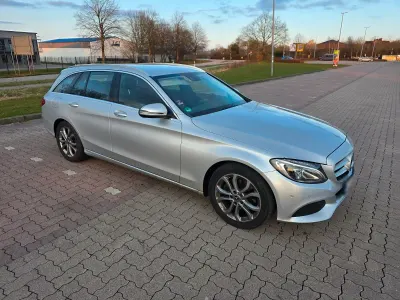 Gebraucht Mercedes C220 170 PS (125 kW) 2017 Silber Kombi