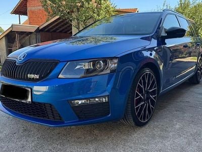 Gebraucht Skoda Octavia RS 220 PS (161 kW) 2016 Blau Kleinwagen