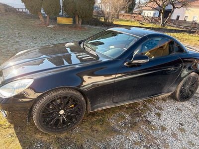 Gebraucht Mercedes SLK200 135 PS (99 kW) 2010 Schwarz Cabrio
