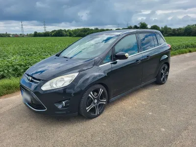 Gebraucht Ford Grand C-Max Titanium 150 PS (110 kW) 2012 Schwarz Van / Kleinbus